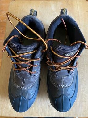 L.L. Bean Brown and Black Men's Waterproof Duck Boots